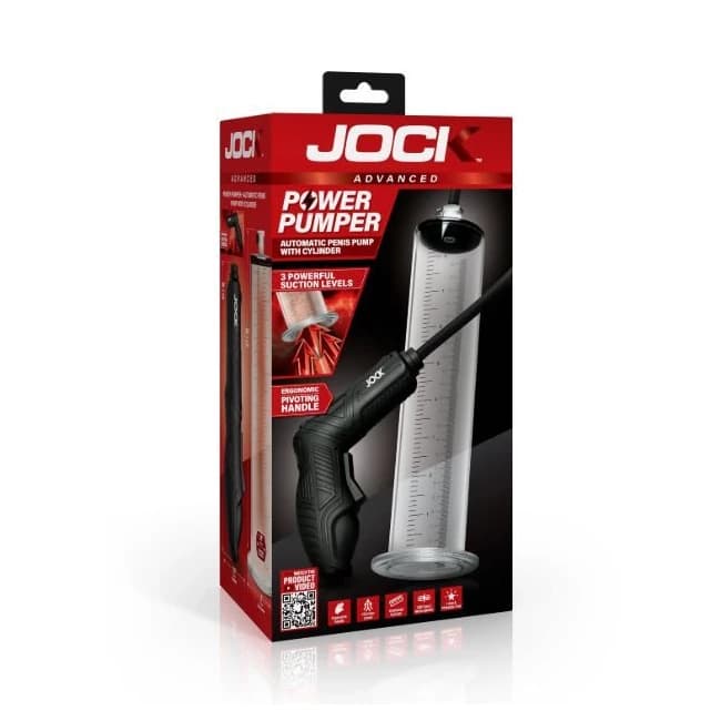 Jock Advanced Power Pumper Penis Pump W/cylinder - Image 1 Jock Advanced Power Pumper Penis Pump W/cylinder - Image 1