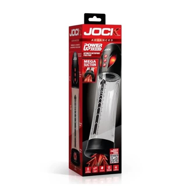 Jock Advanced Power Up Automat Waterproof Penis Pump - Image 1 Jock Advanced Power Up Automat Waterproof Penis Pump - Image 1