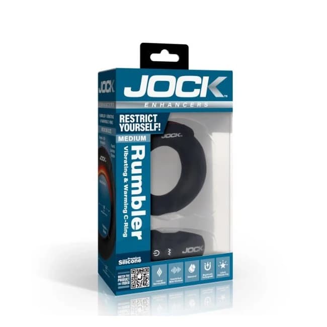 Jock Enhancers Rumbling & Warming C-ring Medium - Image 1