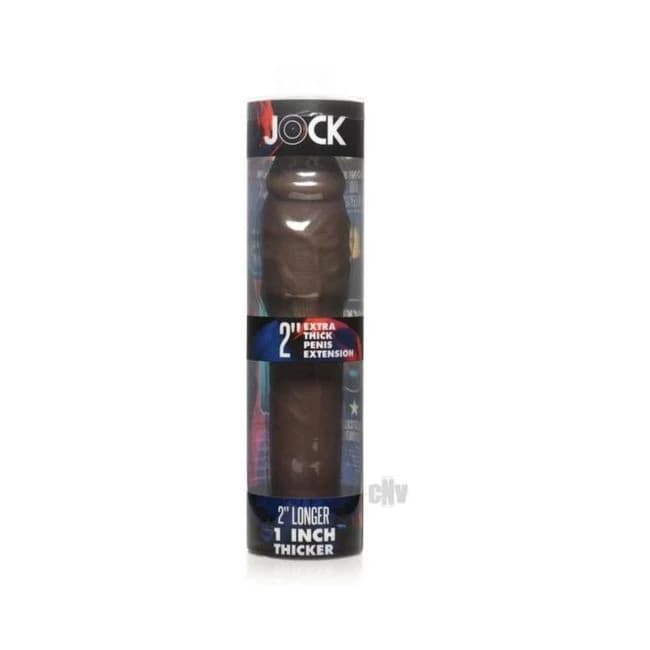 Jock Extra Thick Penis Extension Sleeve Dark, image 1