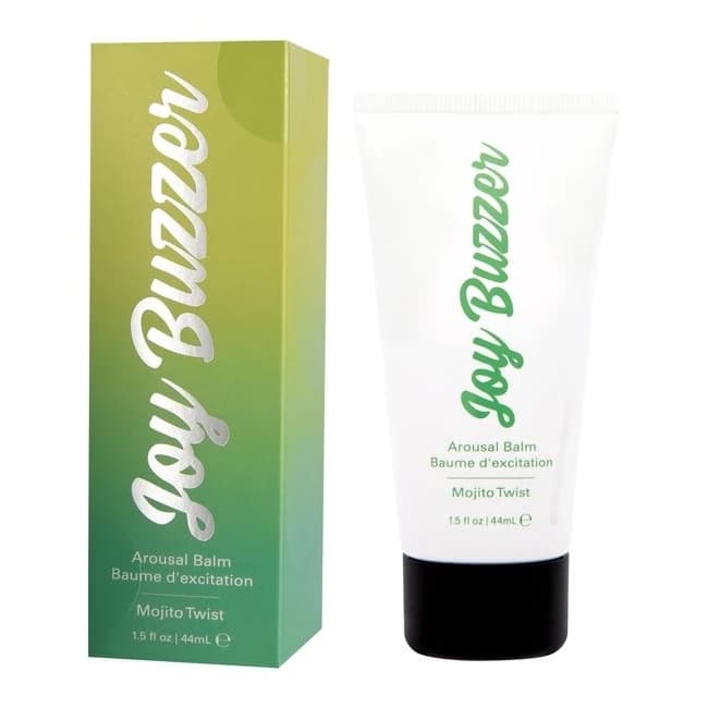 JOY BUZZER FLAVORED AROUSAL BALM MOJITO TWIST 1.5 OZ - Image 1