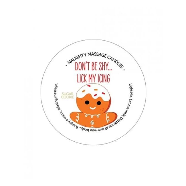 Kama Sutra Mini Massage Holiday Candle - 1.7 oz Lick My Icing, image 1