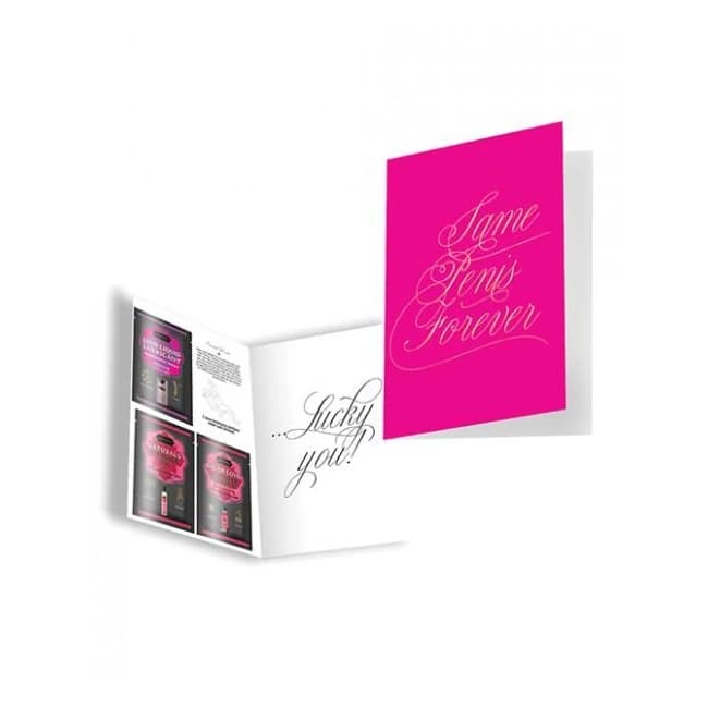 Kama Sutra Naughty Notes Greeting Cards - Same Penis Forever, image 1