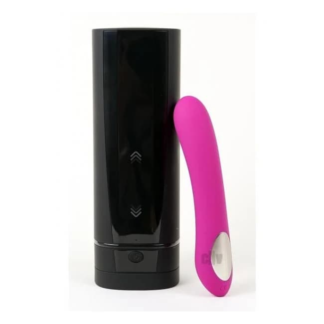 Kiiroo Onyx+ & Pearl2 Interactive Masturbator/vibrator Kit - Purple, image 1