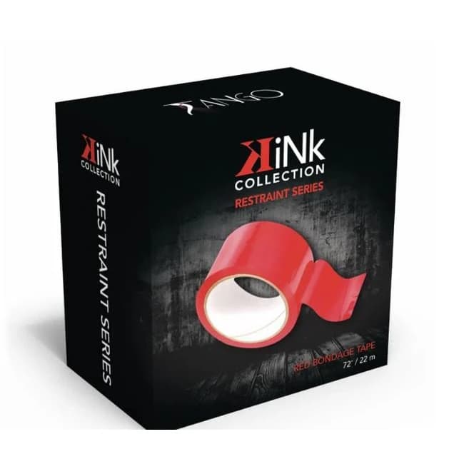 Kink Collection Self Sticking Bondage Tape Red - Image 1 Kink Collection Self Sticking Bondage Tape Red - Image 1