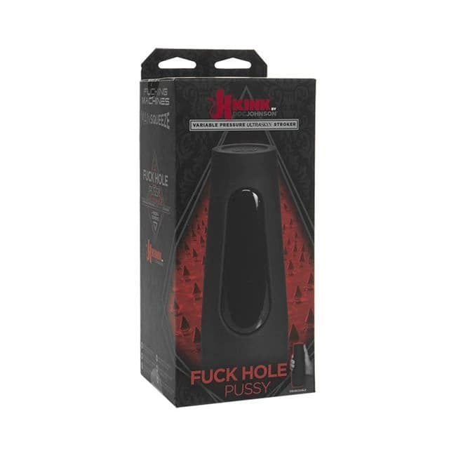Kink Glory Hole Pussy Variable Pressure Ultraskyn Stroker Vanilla, image 1