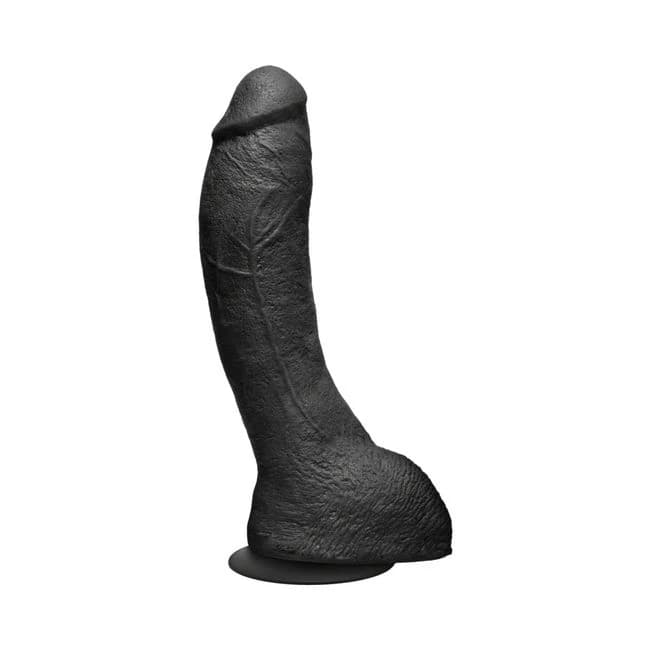 Kink the Perfect P-Spot Cock 9 Inches Black Dildo, image 1