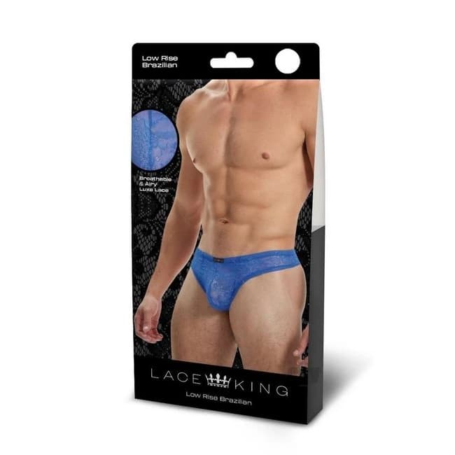 Lace King Lace Bikini Blk, image 1