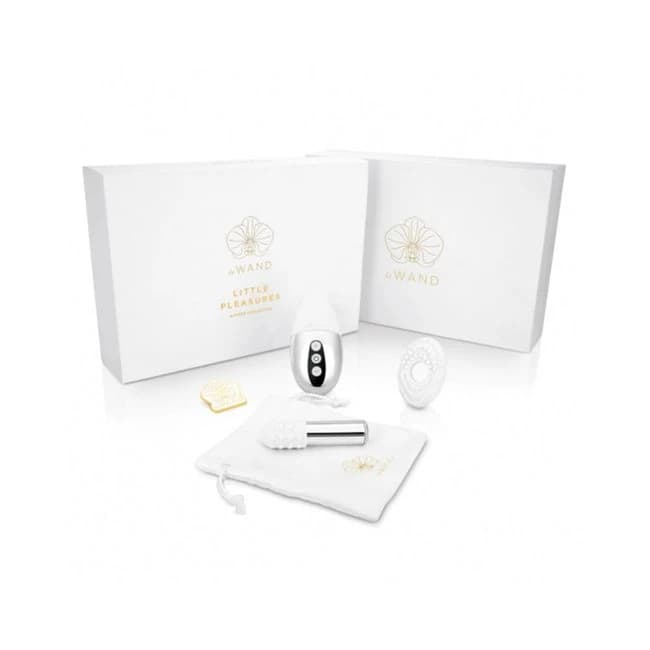 Le Wand Little Pleasures 6pc Collection-Le Wand Bullet,point,pin,silicone Cover&ring, Storage Bag, image 1