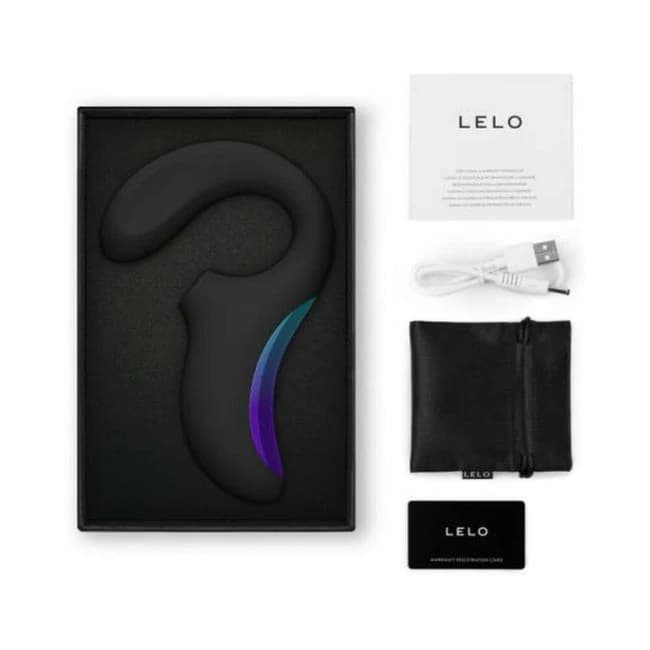 Lelo Enigma Wave Suction Dual Stimulator Black - Image 1 Lelo Enigma Wave Suction Dual Stimulator Black - Image 1