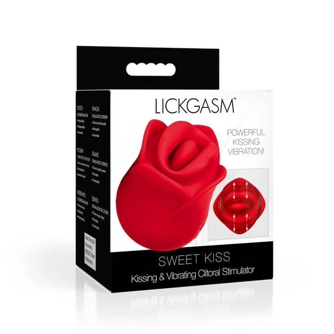 Lickgasm Sweet Kiss Kissing & Vibrating Clitoral Stimulator, image 1