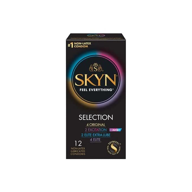 Lifestyles Skyn Selection Non Latex Condoms (12 Pack) - Image 1