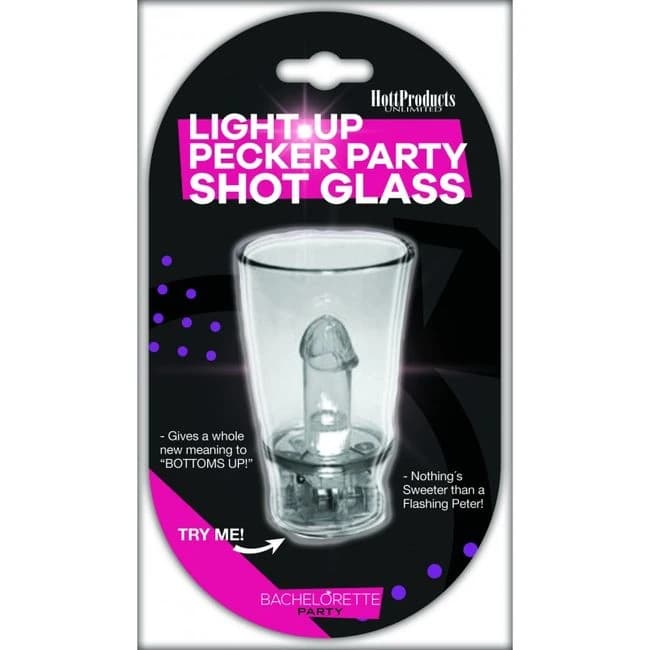 Light Up Pecker Party Shot Glass - Image 1