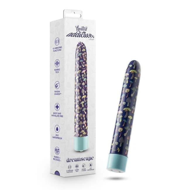 Limited Addiction Dreamscape 7 in Rechargeable Vibe Blue - Image 1 Limited Addiction Dreamscape 7 in Rechargeable Vibe Blue - Image 1