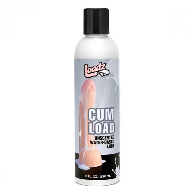 Loadz Cum Loaded Unscented Water-Based Lube 8 oz, image 1