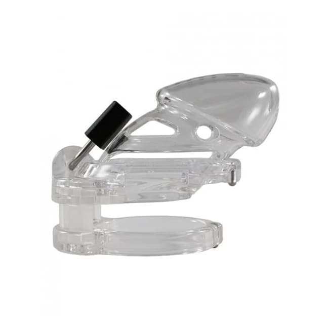 Locked in Lust the Vice Standard Clear Male Chastity Device, image 1