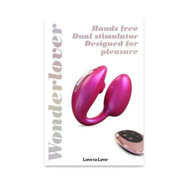 Love to Love Wonderlover W/remote Iridescent Berry - Image 1 Love to Love Wonderlover W/remote Iridescent Berry - Image 1
