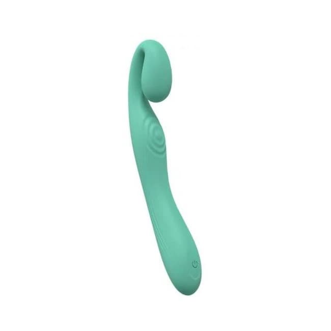Loveline Obsession 10 Speed Dual Motor Vibe Sealed Silicone Rechargeable Submersible Green, image 1
