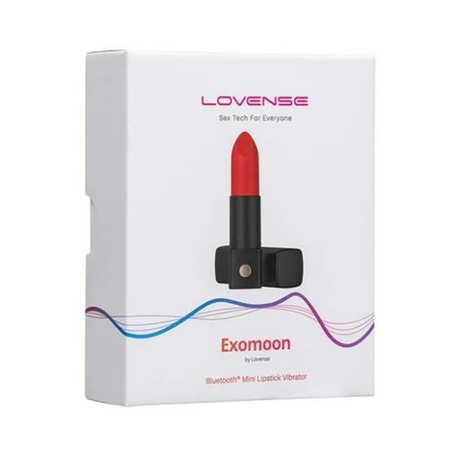 Lovense Exomoon App-Compatible Lipstick Vibrator, image 1