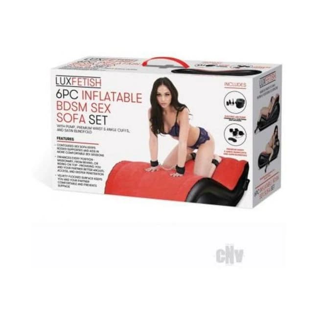 Lux Fetish 6-Piece Inflatable Bdsm Sex Sofa Set, image 1