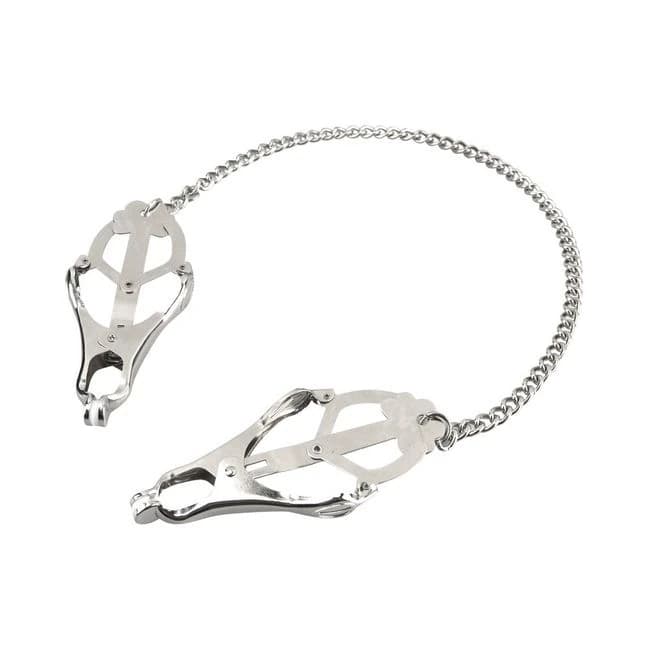 Lux Fetish Japanese Clover Nipple Clamps - Image 1 Lux Fetish Japanese Clover Nipple Clamps - Image 1