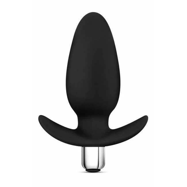 Luxe Little Thumper Black Anal Plug - Image 1