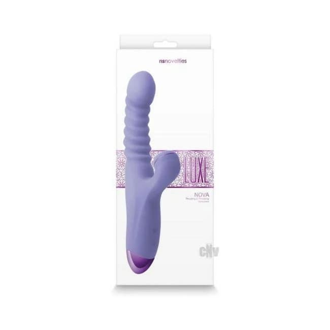 Luxe Nova Thrusting and Throbbing Dual Stimulator, image 1