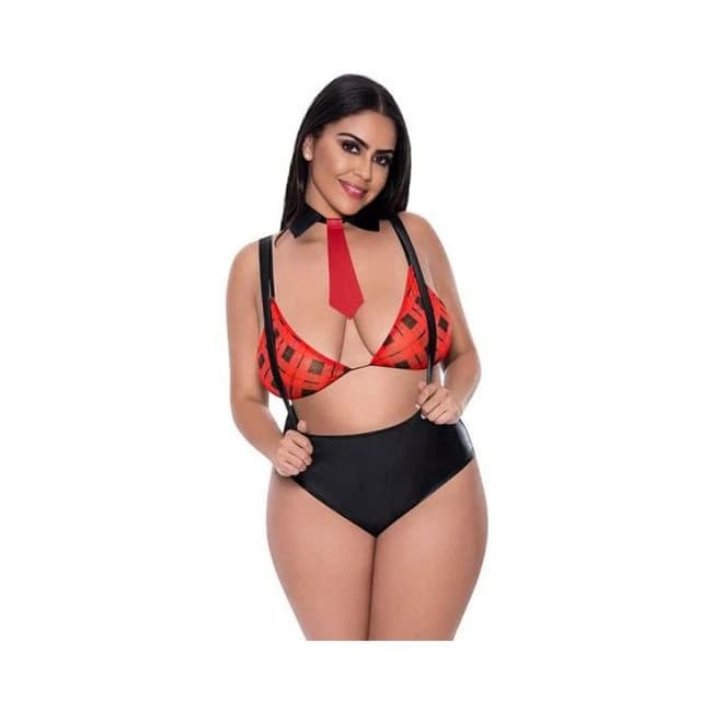 Magic Silk Dress up Sorority Sweetie Costume Red Queen Size, image 1