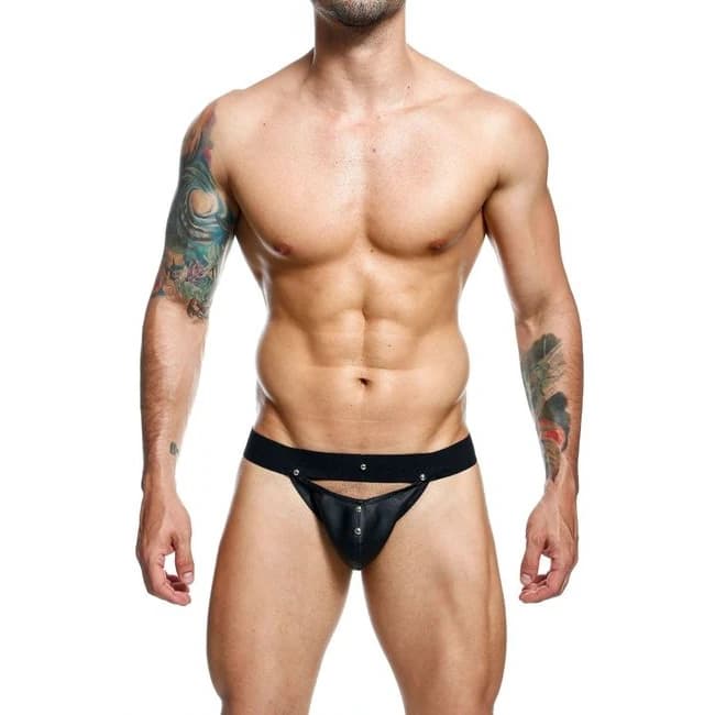 Male Basics Dngeon Peekaboo Jockstrap, image 1