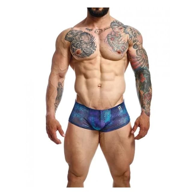 Male Basics Mob Hip Hugger Boyshort Galactic, image 1
