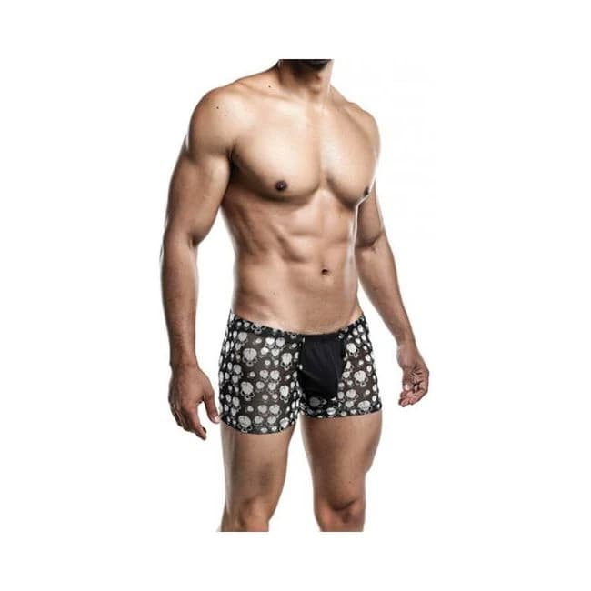 Male Basics Sinful Magic Skulls Pouch Boxer Black/white, image 1