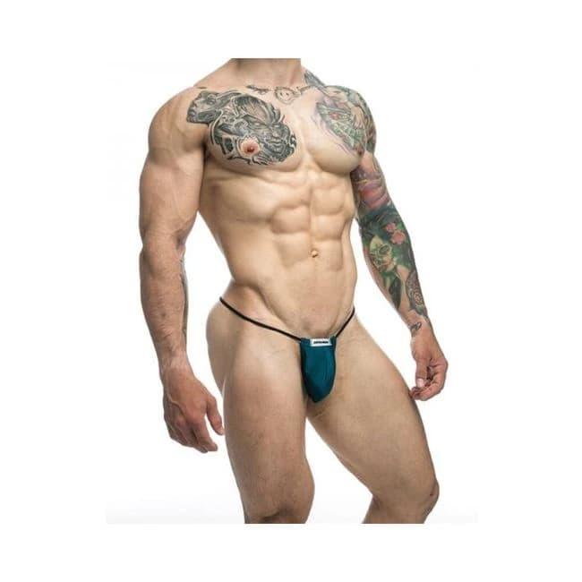 Malebasics Justin + Simon Classic G-String Bulge Opal S/M, image 1