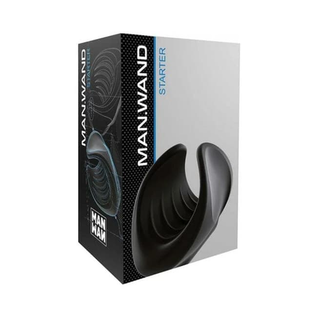 Man Wand Starter Black Masturbation Tool - Image 1 Man Wand Starter Black Masturbation Tool - Image 1
