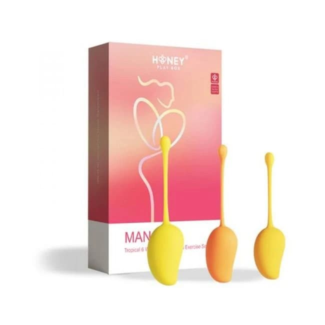Mango Tropical Weighted Kegel Ball 6-Piece Exercise Set Assorted Color, image 1
