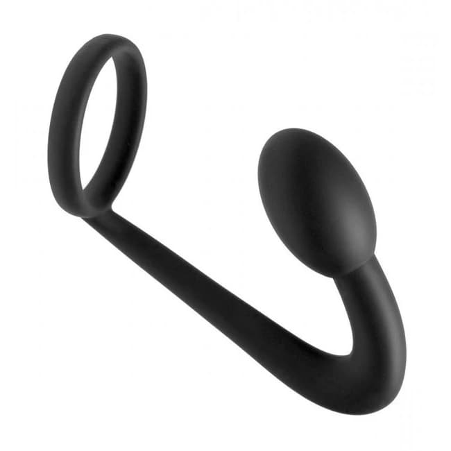 Master Series Prostatic Play Explorer C Ring & Prostate Plug, image 1