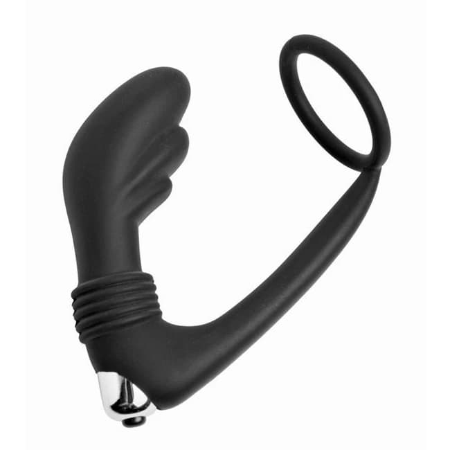 Master Series Prostatic Play Nova Prostate Massager & Cock Ring - Image 1 Master Series Prostatic Play Nova Prostate Massager & Cock Ring - Image 1