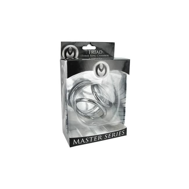 Master Series Triad Large 2in Triple Cock Cage, image 1