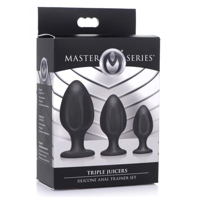 Master Series Triple Juicers Anal Trainer Set, image 1