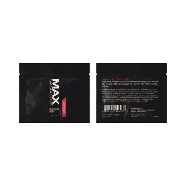 Max Satisfaction Masturbation Cream Foil 6 ml, image 1