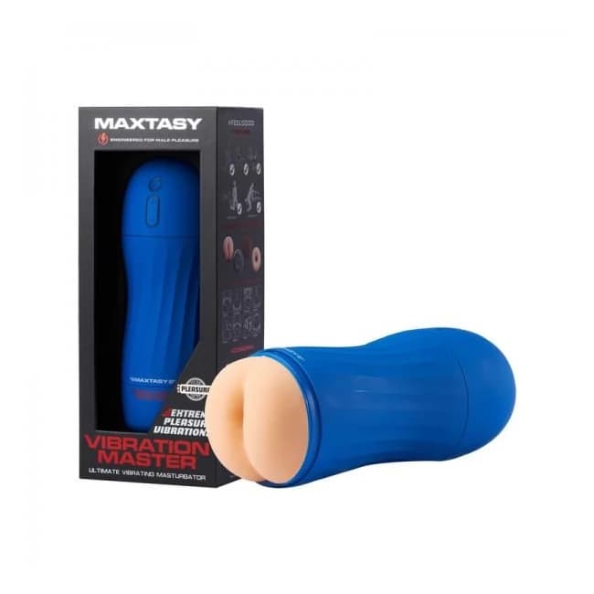Maxtasy Vibration Master Realistic with Remote Nude Plus, image 1