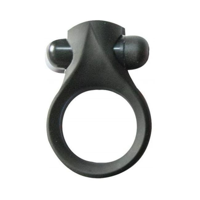 Maxx Gear Teaser Ring Black Vibrating Cockring, image 1