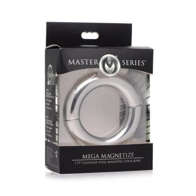 Mega Magnetize Stainless Steel Magnetic Cock Ring, image 1