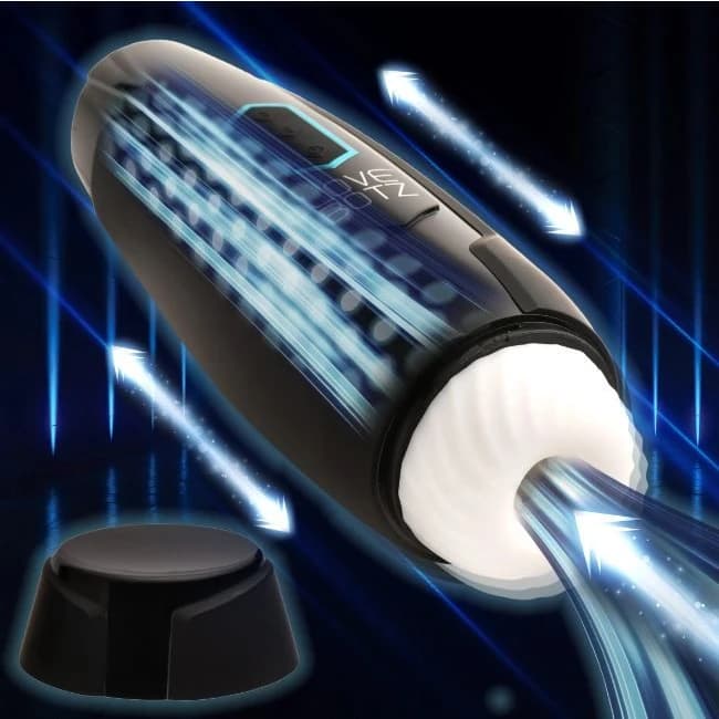 Milker Max 14x Thrusting & Vibrating Masturbator, image 1