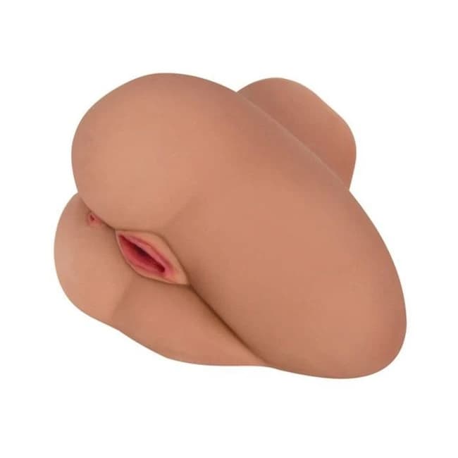 Mistress Bioskin Perfect Fuck Alexis Side Saddle with 10 Function Bullet Latte, image 1