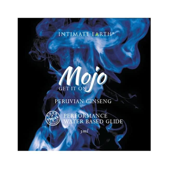 Mojo Peruvian Ginseng Waterbased Performance Glide 3 Ml Foil - Image 1 Mojo Peruvian Ginseng Waterbased Performance Glide 3 Ml Foil - Image 1