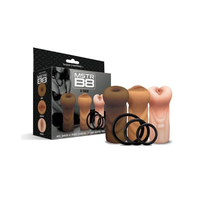 Mstr B8 6 Pk 3pc Stroker Kit - Image 1 Mstr B8 6 Pk 3pc Stroker Kit - Image 1