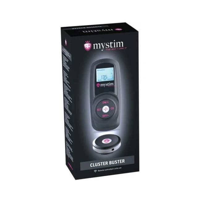 Mystim Cluster Buster Wireless Estim Starter Kit, image 1
