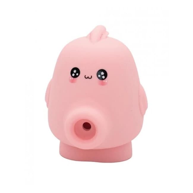 Natalie's Toy Box Kawaii Kiss Clit Flicker & Air Stimulator - Pink, image 1