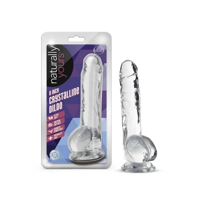 Naturally Yours Diamond Crystalline Dildo, image 1