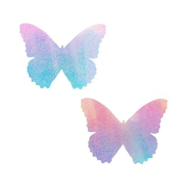 Neva Nude Pasty Butterfly Blue/pink Iridescent, image 1